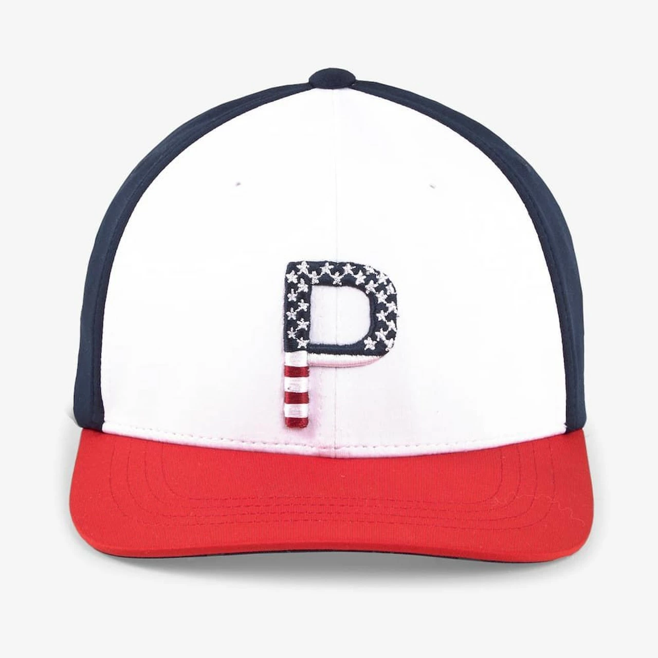 PUMA Golf Puma Pars & Stripes P Snapback Cap - Image 15
