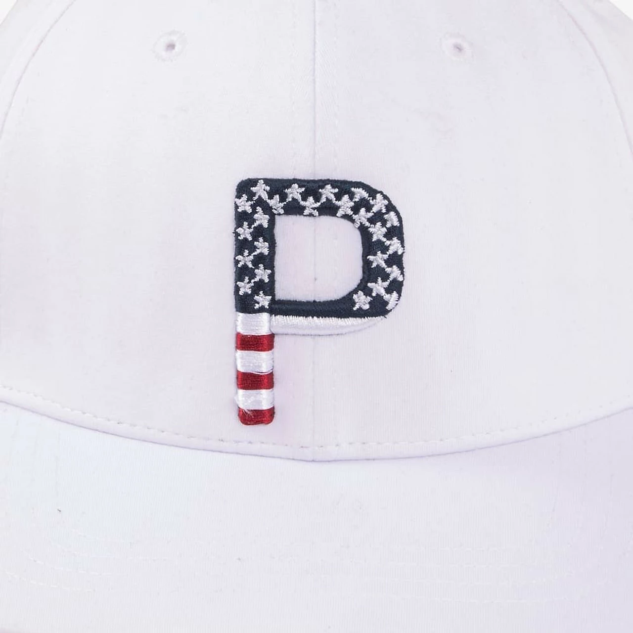 PUMA Golf Puma Pars & Stripes P Snapback Cap - Image 8