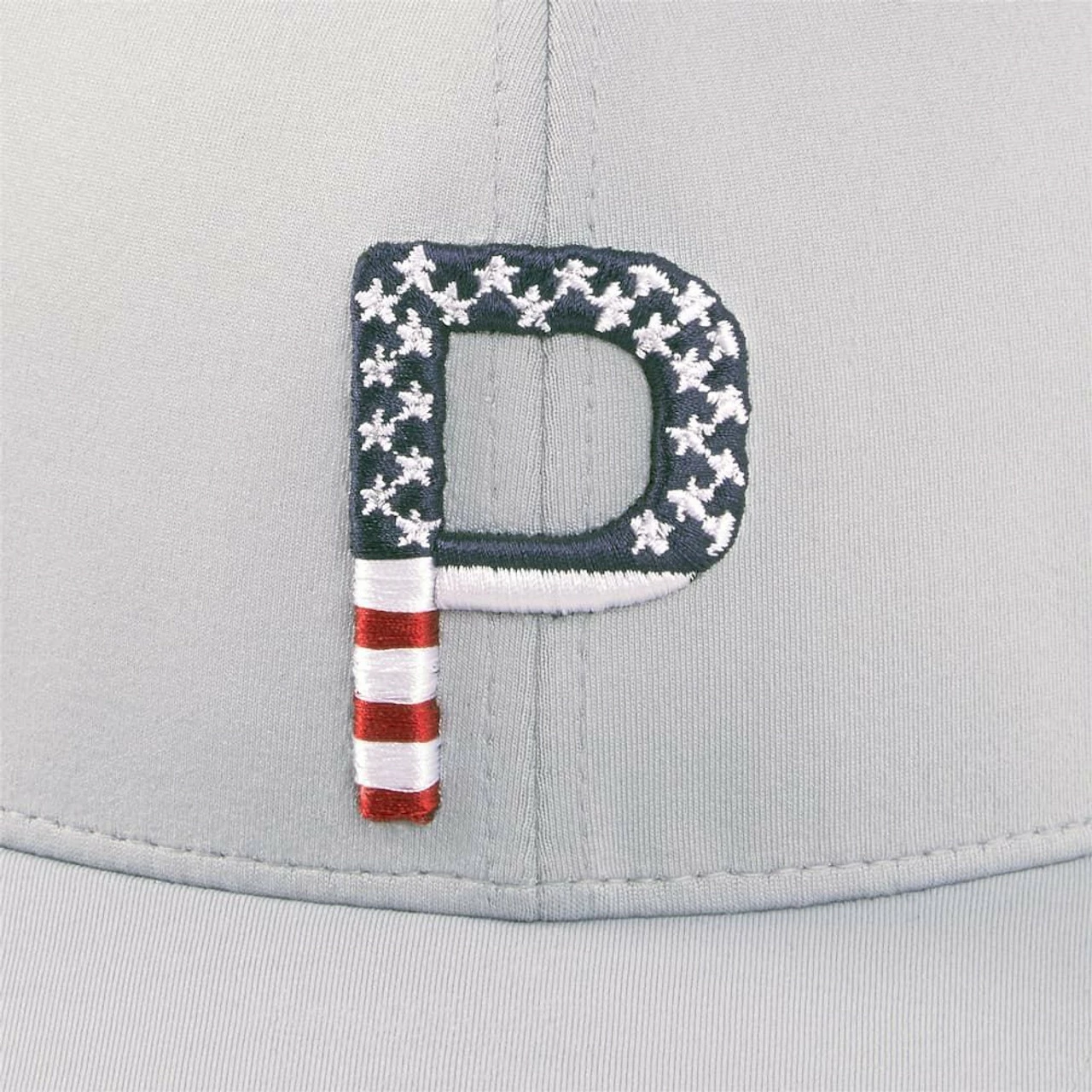 PUMA Golf Puma Pars & Stripes P Snapback Cap - Image 4