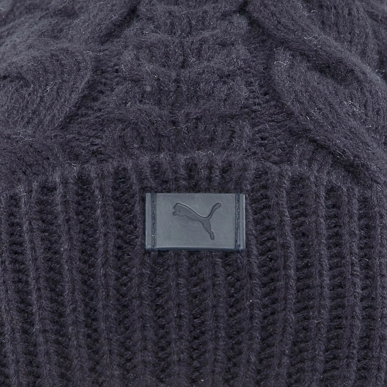 PUMA Golf Puma Womens Cable Pom Beanie - Image 8