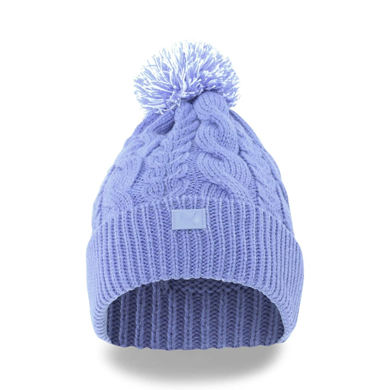 PUMA Golf Puma Womens Cable Pom Beanie - Image 3