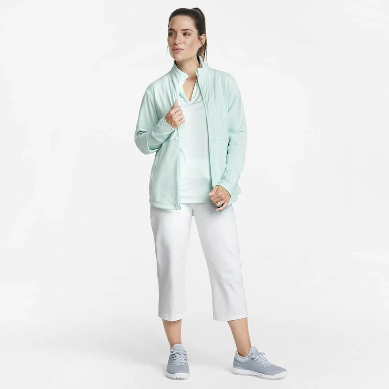 PUMA Golf Puma Womens Cloudspun Daybreak Jacket - Image 27