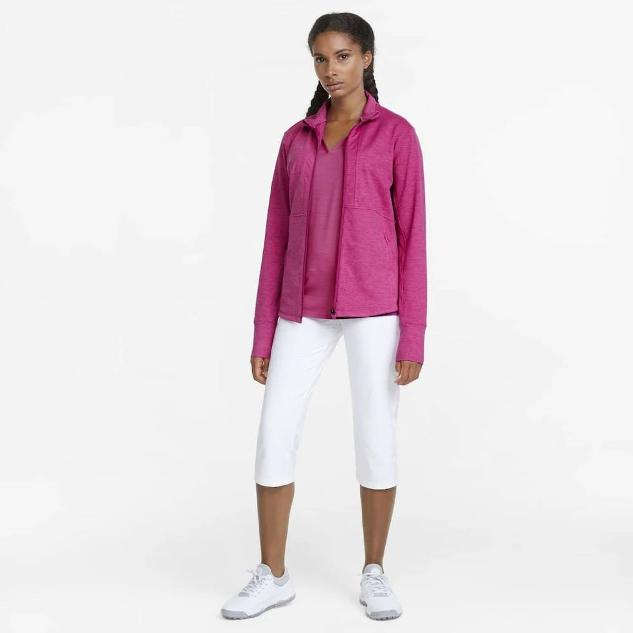 PUMA Golf Puma Womens Cloudspun Daybreak Jacket - Image 3