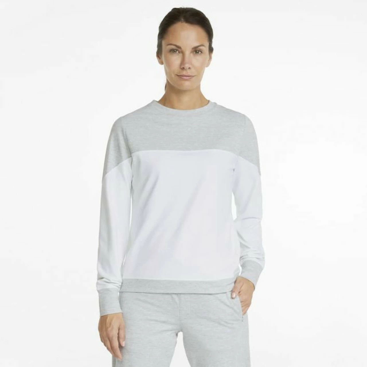 PUMA Golf Puma Womens Cloudspun Bloom Crewneck - Image 19