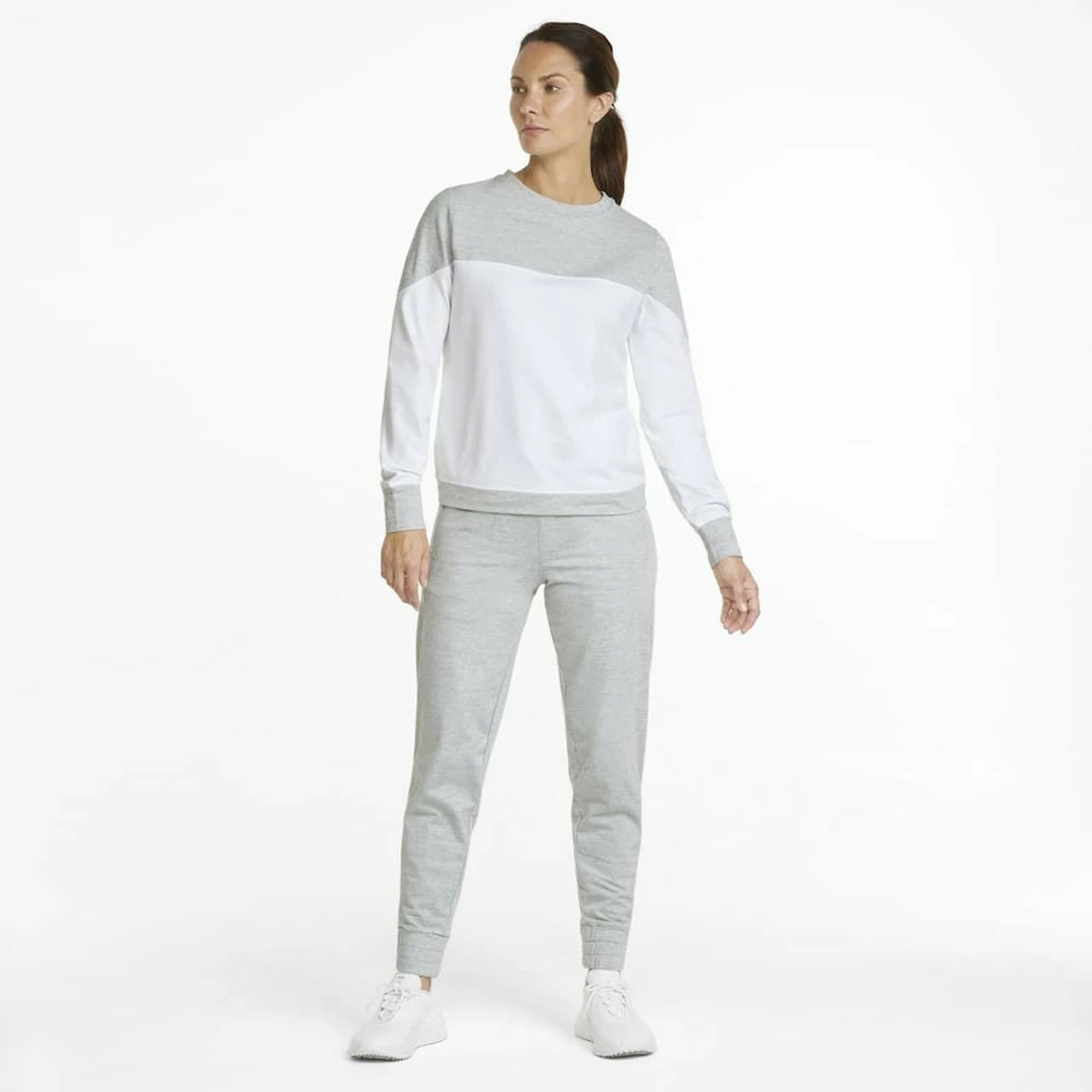 PUMA Golf Puma Womens Cloudspun Bloom Crewneck - Image 22
