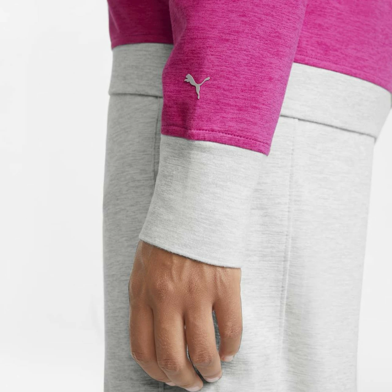 PUMA Golf Puma Womens Cloudspun Bloom Crewneck - Image 34