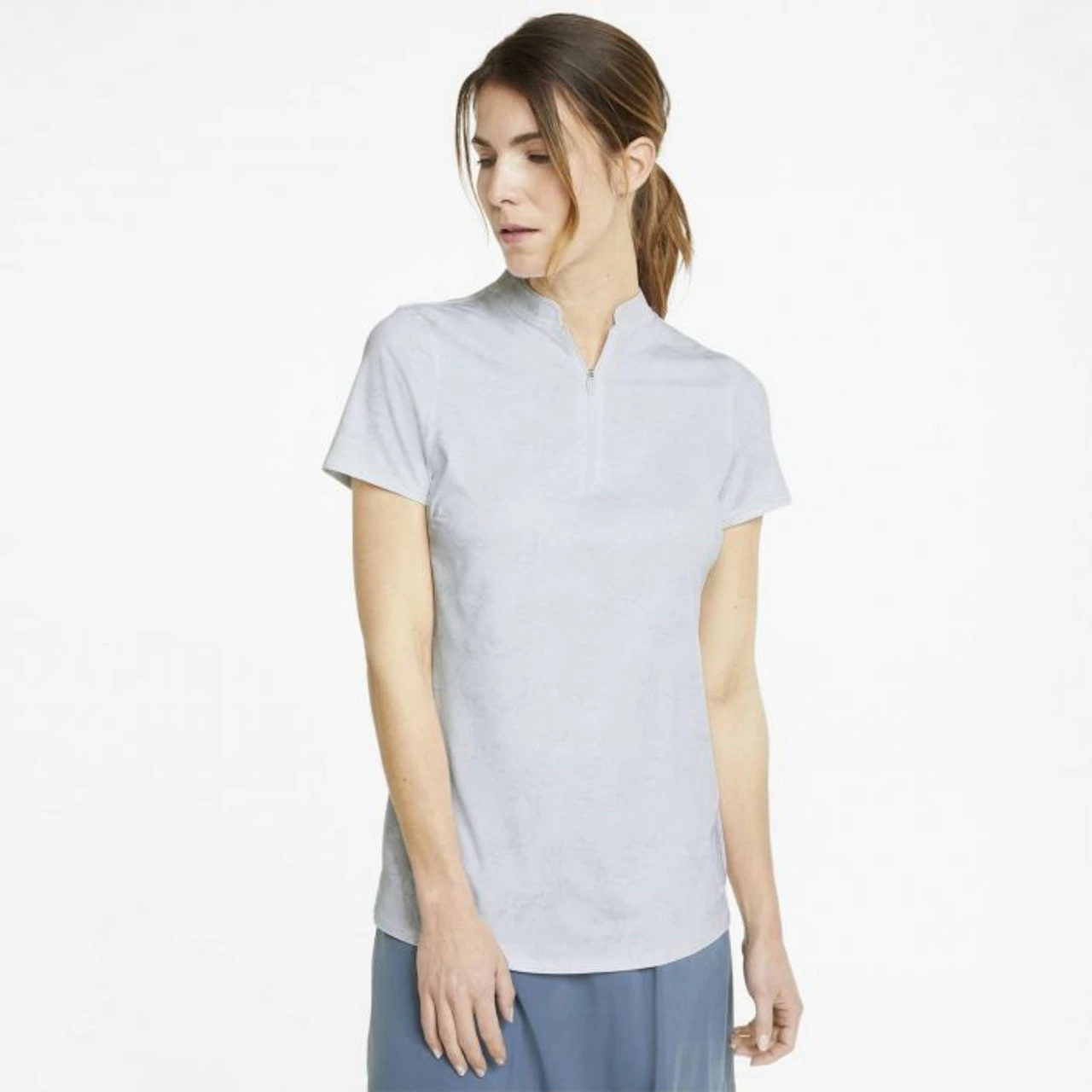 PUMA Golf Puma Womens MATTR Bouquet Polo - Image 11