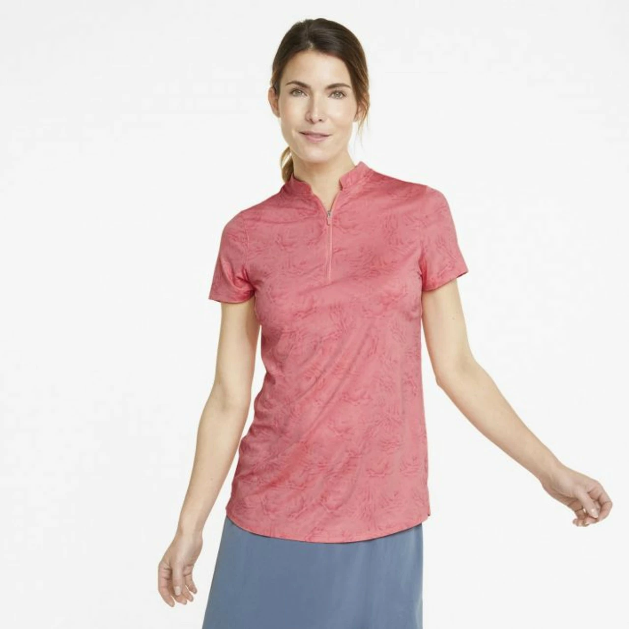 PUMA Golf Puma Womens MATTR Bouquet Polo - Image 6