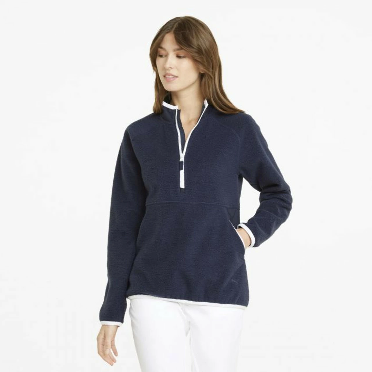 PUMA Golf Puma Womens Sherpa 1/4 Zip - Image 11