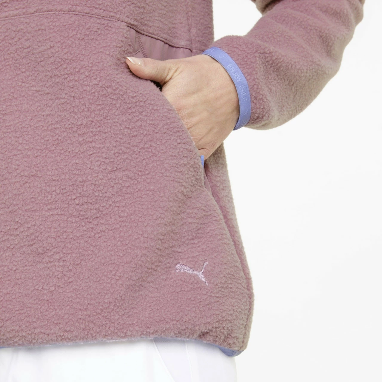 PUMA Golf Puma Womens Sherpa 1/4 Zip - Image 3