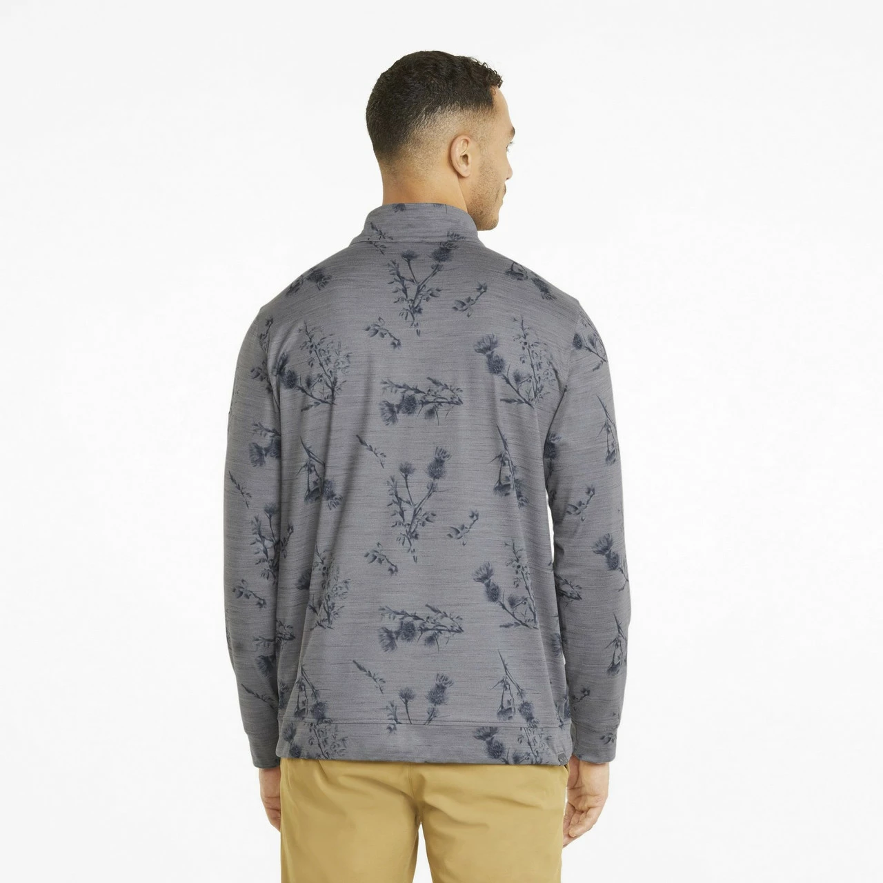 PUMA Golf Puma Cloudspun Lowlands 1/4 Zip - Image 2