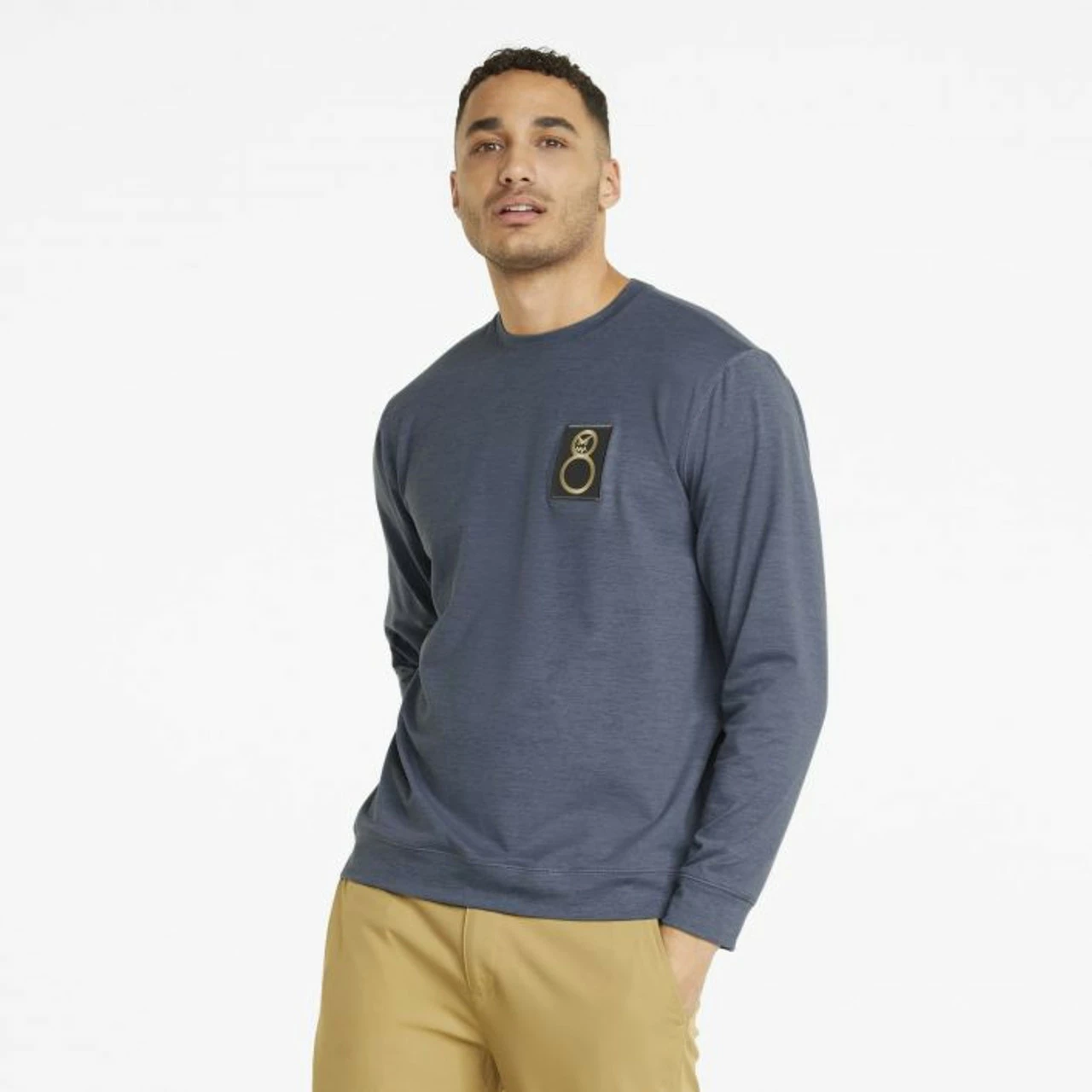 PUMA Golf Puma Cloudspun H8 Golf Crewneck