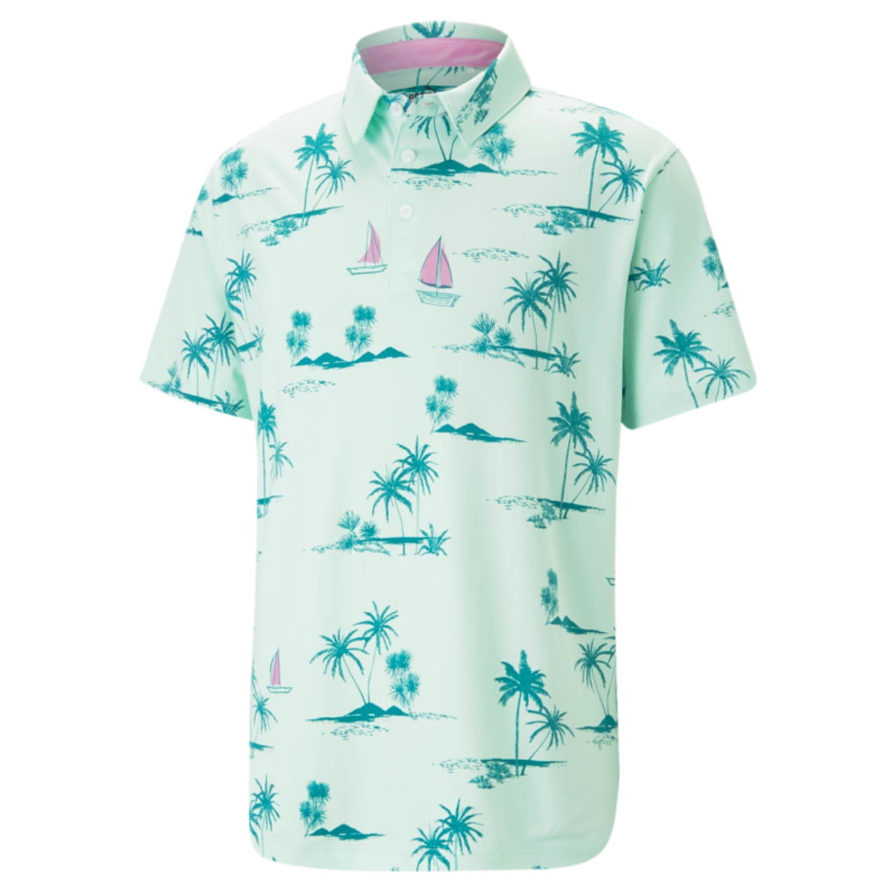 PUMA Golf Puma Cloudspun Low Tide Polo