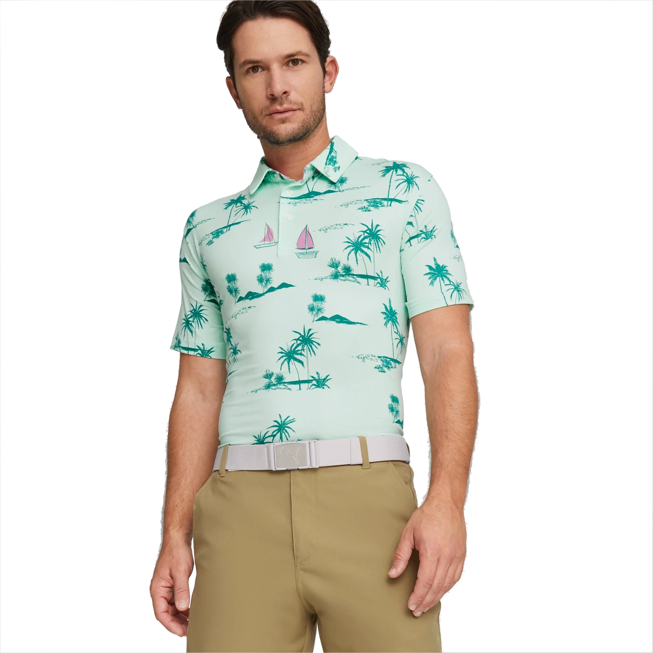 PUMA Golf Puma Cloudspun Low Tide Polo - Image 2