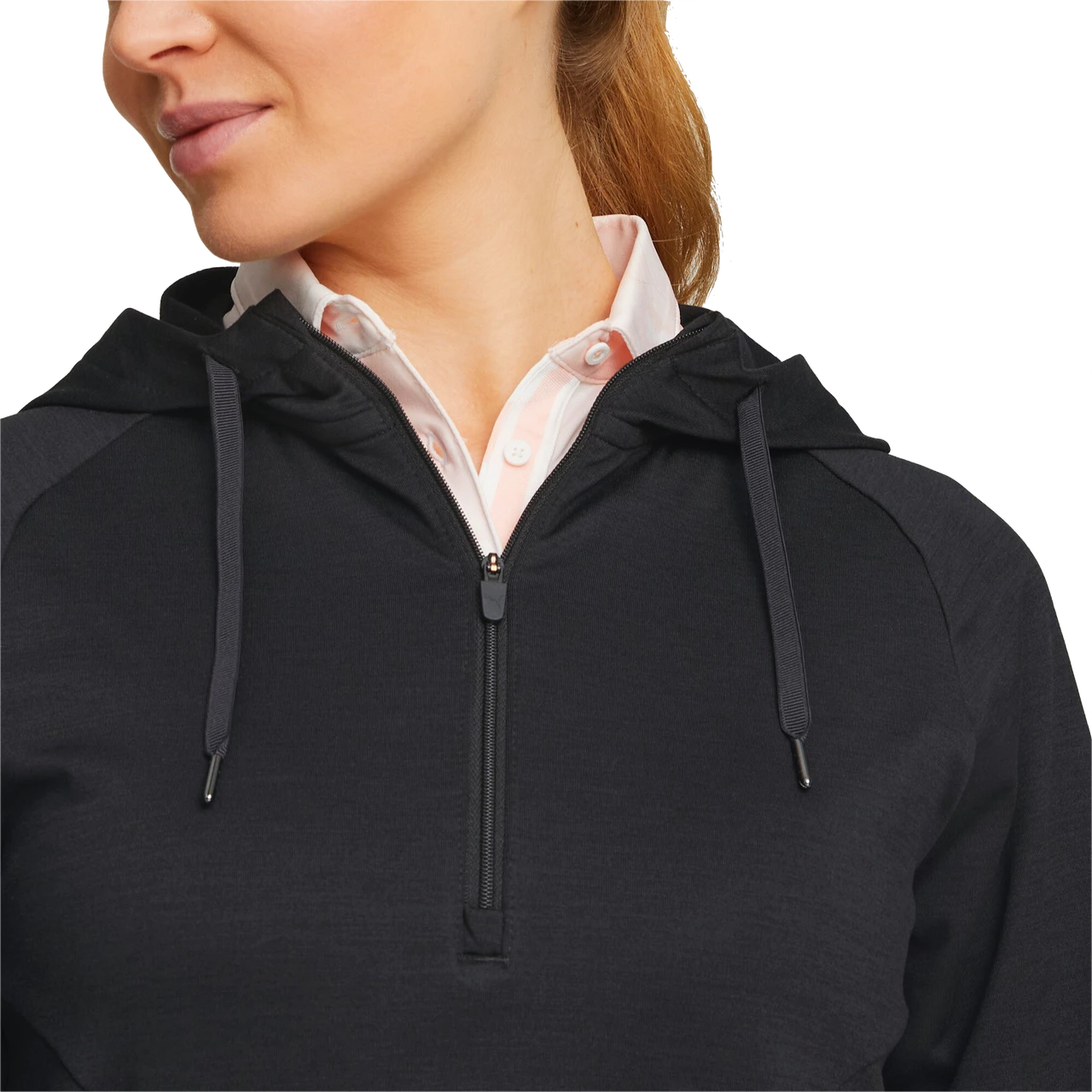 PUMA Golf Puma Womens Hooded Cloudspun 1/4 Zip - Image 9