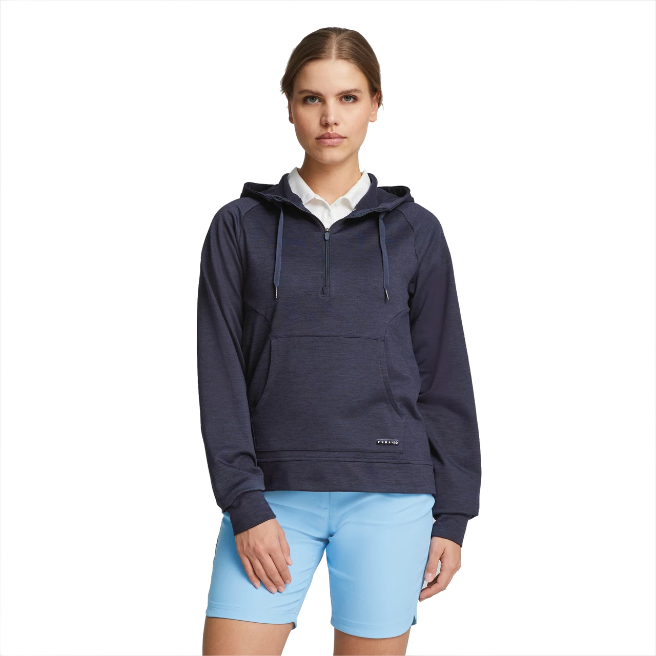 PUMA Golf Puma Womens Hooded Cloudspun 1/4 Zip - Image 12