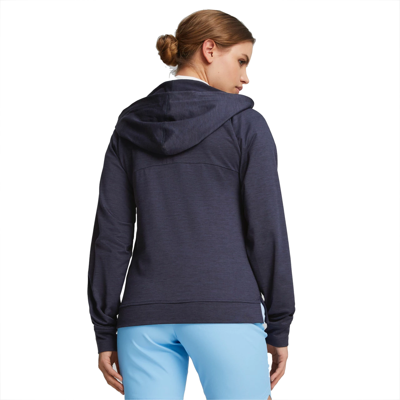 PUMA Golf Puma Womens Hooded Cloudspun 1/4 Zip - Image 13