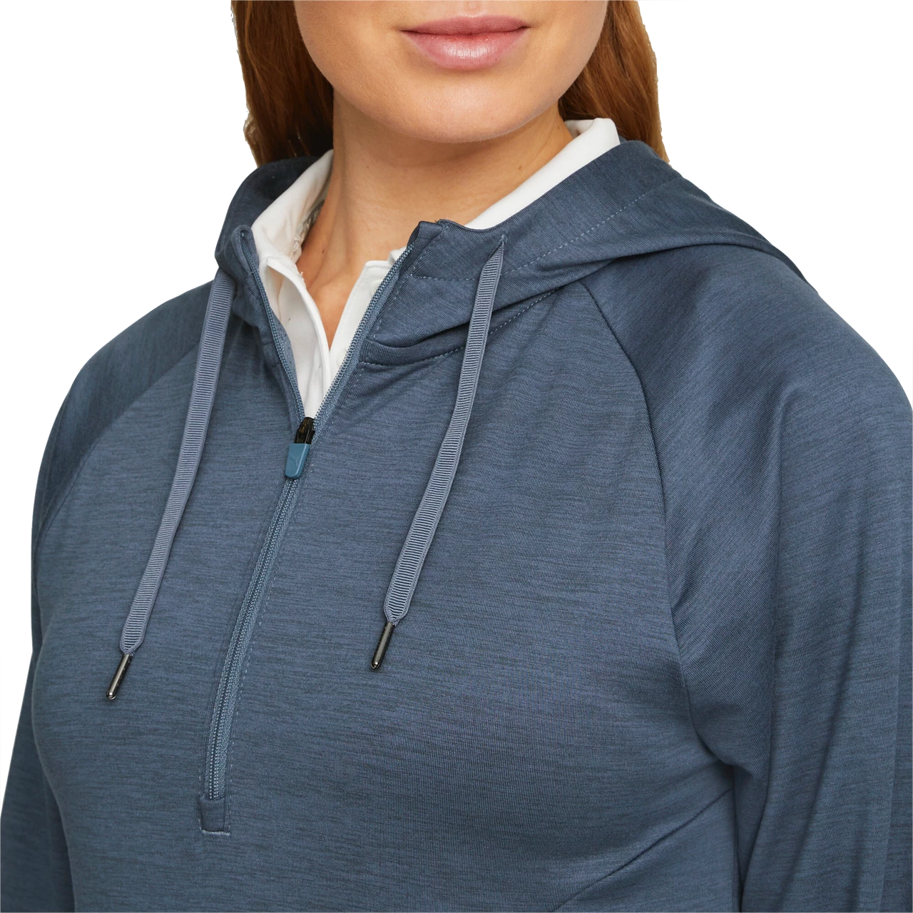 PUMA Golf Puma Womens Hooded Cloudspun 1/4 Zip - Image 4