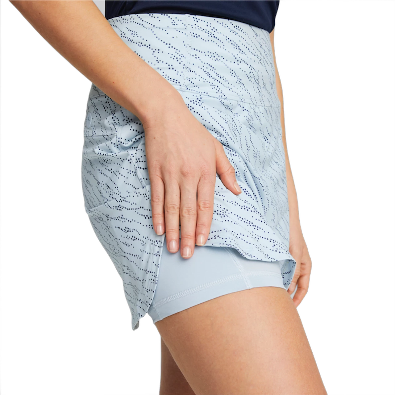PUMA Golf Puma Womens PWRMESH Whitewater Skirt - Image 2