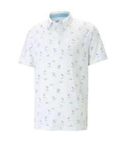 PUMA Golf Puma Cloudspun Horizons Polo
