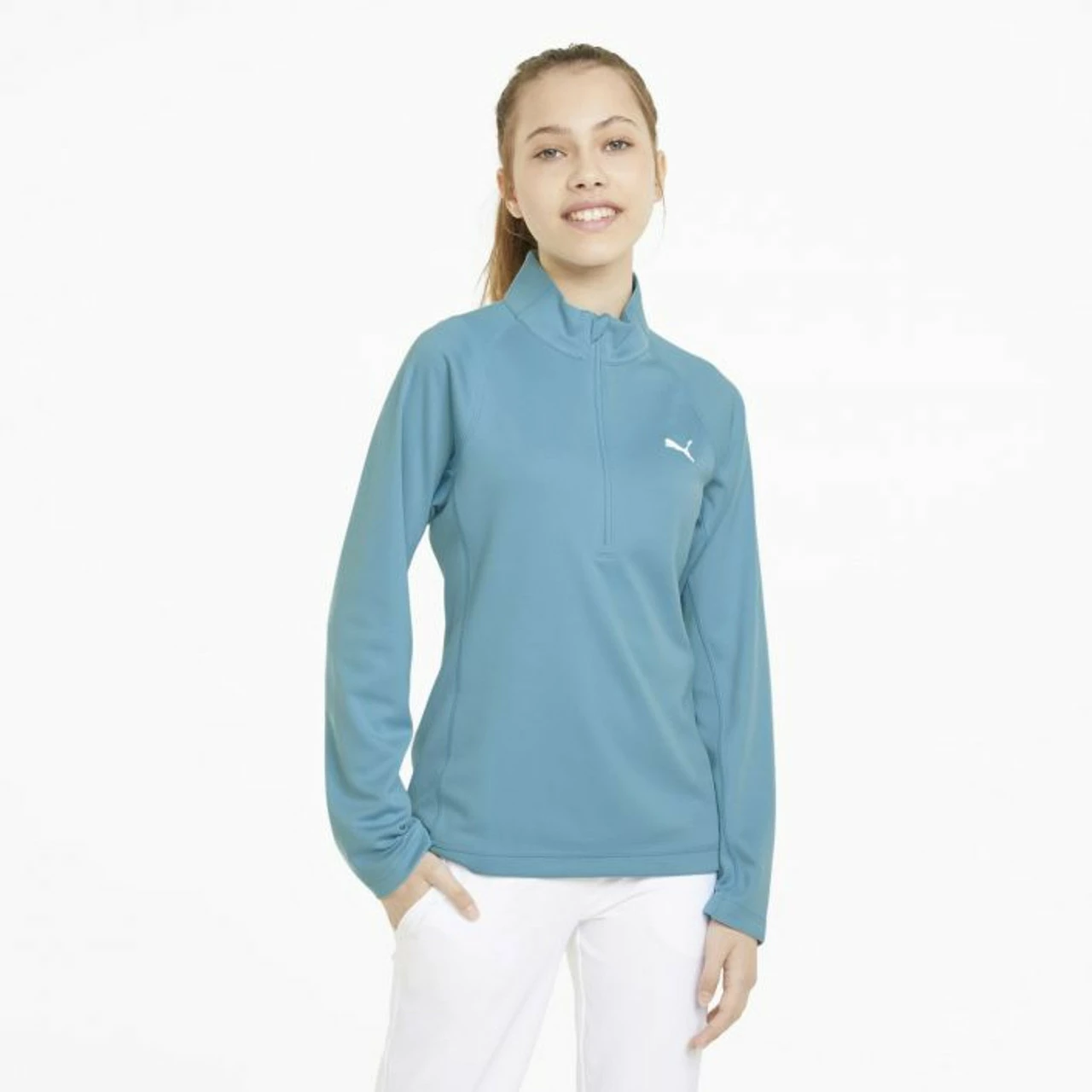 PUMA Golf Puma Girls 1/4 Zip Jacket