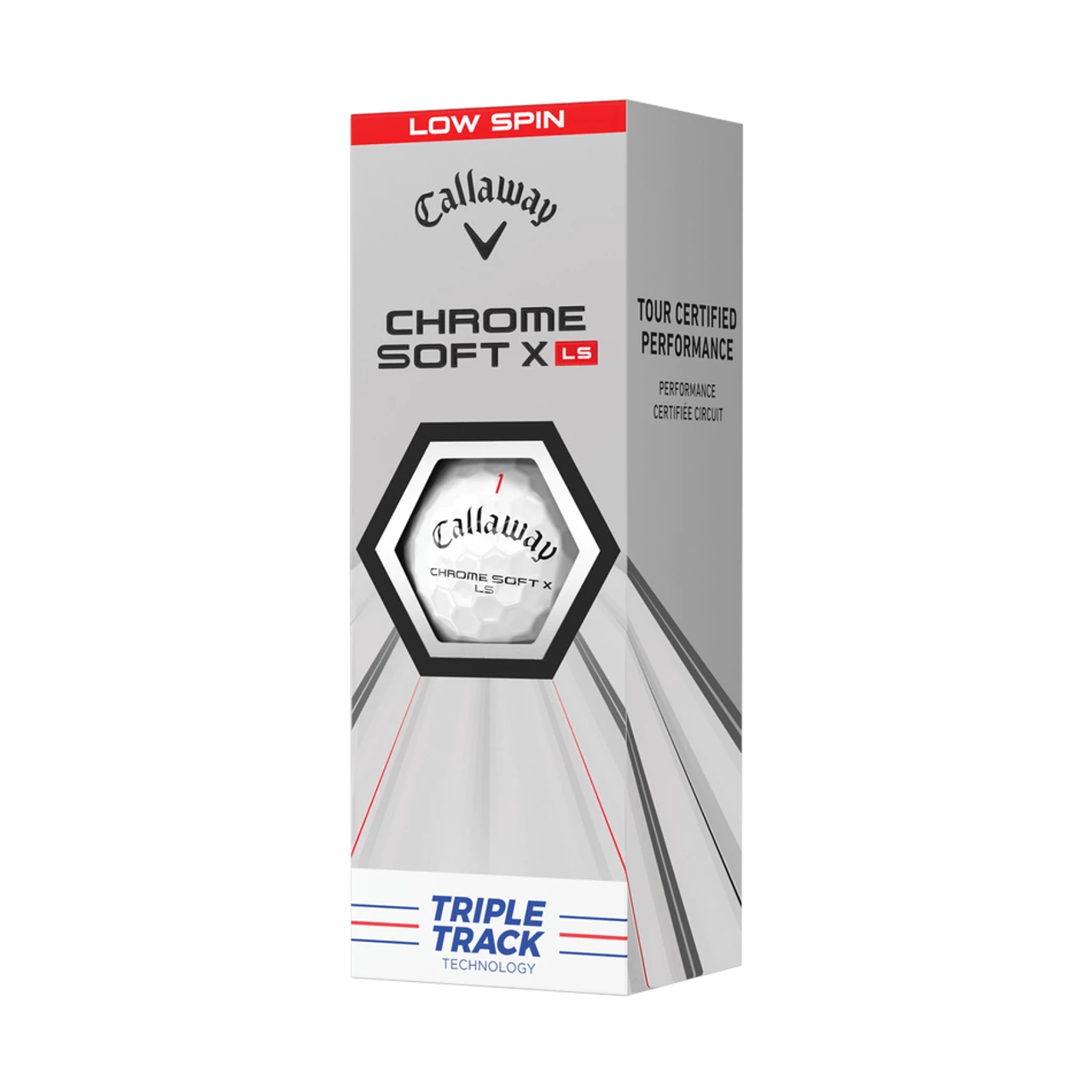 Callaway Chrome Soft X LS Triple Track Dozen Golf Balls - Image 2