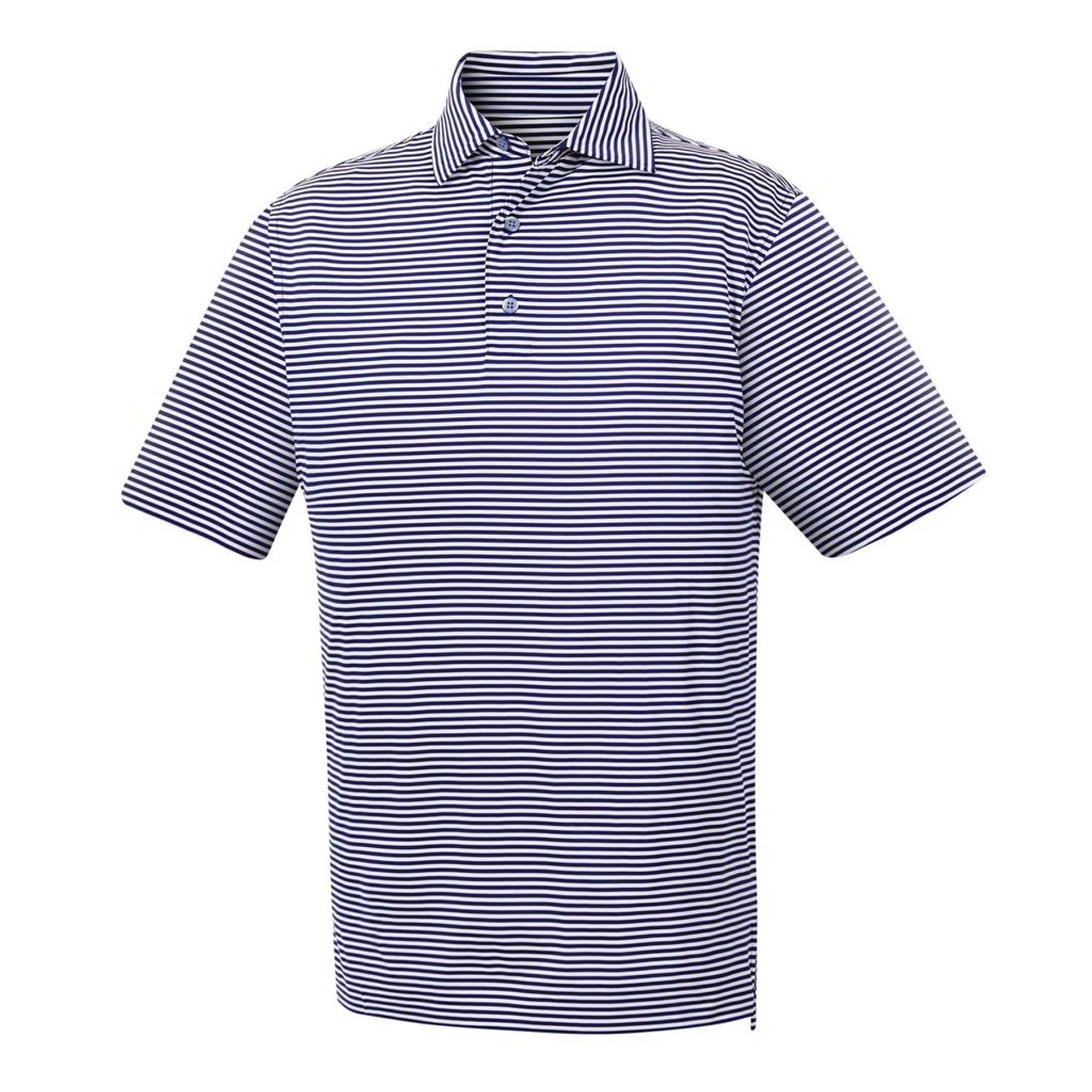 FootJoy Golf FootJoy Lisle Feeder Stripe Self Collar Polo - Image 6