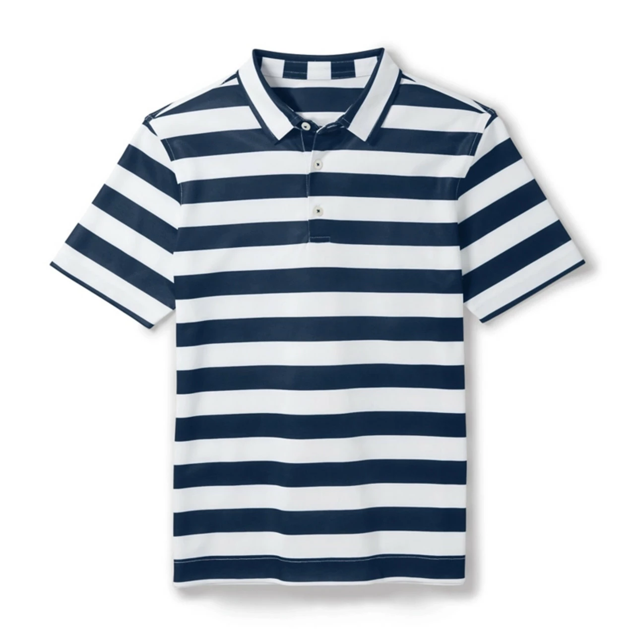FootJoy Golf FootJoy Junior Rugby Stripe Self Collar Polo - Image 5
