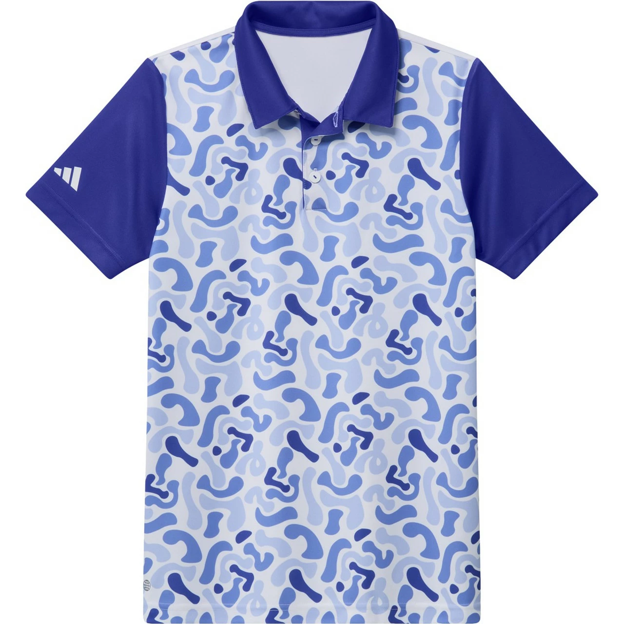 Adidas Golf Adidas Boys Camo Printed Polo