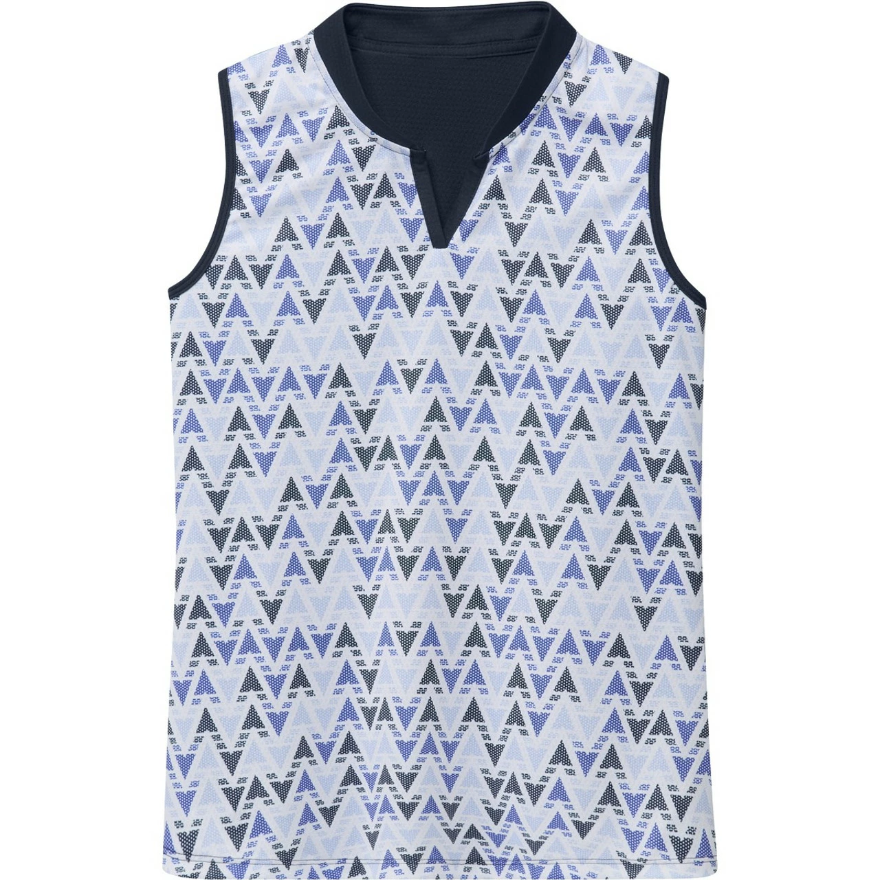 Adidas Golf Adidas Girls Heat.RDY Printed Sleeveless Polo - Image 2