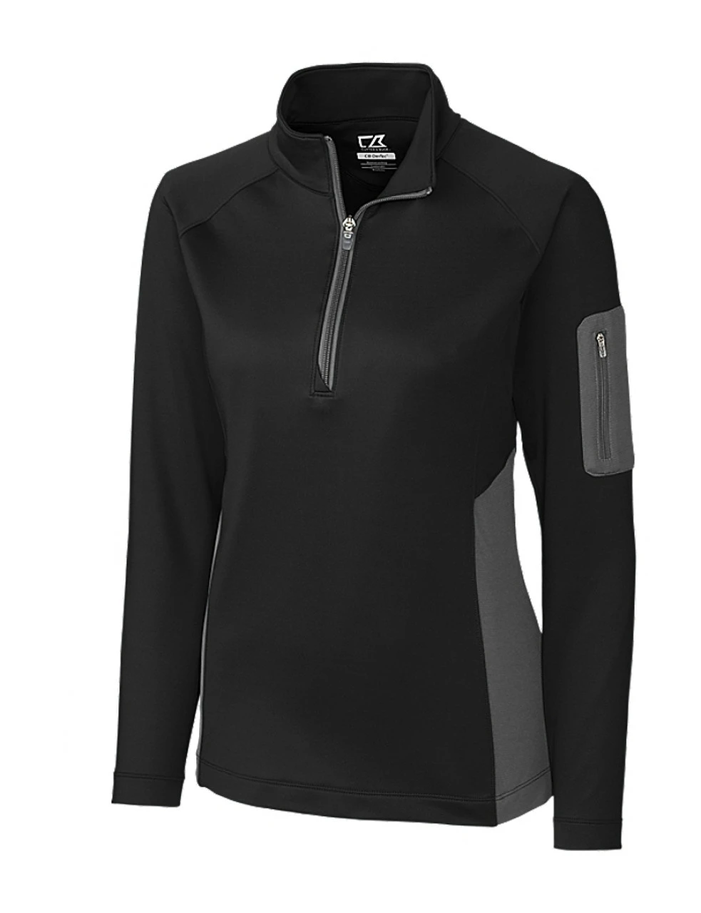 Cutter & Buck Ladies Shaw Hybrid Half Zip - Image 2