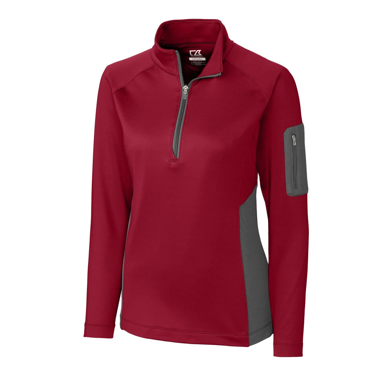 Cutter & Buck Ladies Shaw Hybrid Half Zip - Image 3
