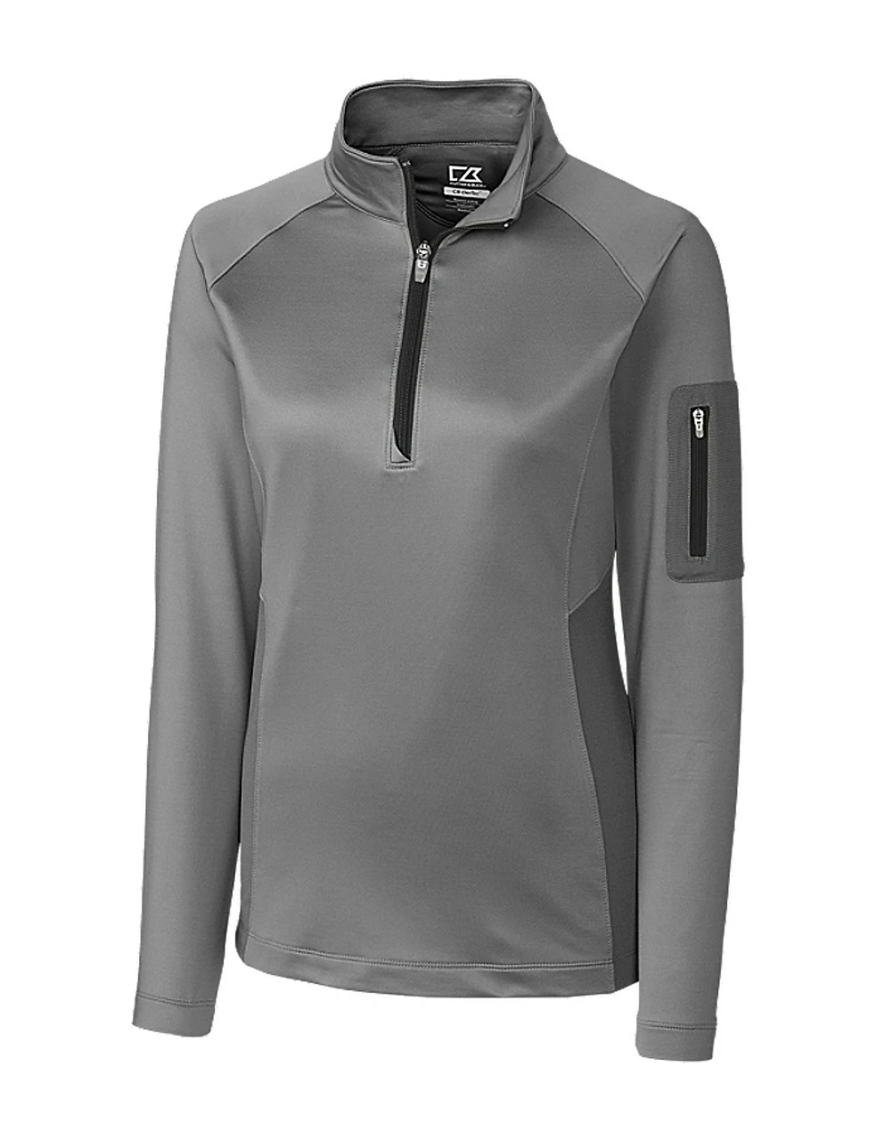 Cutter & Buck Ladies Shaw Hybrid Half Zip - Image 4