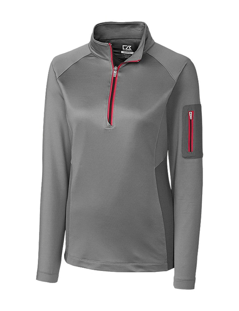 Cutter & Buck Ladies Shaw Hybrid Half Zip - Image 5
