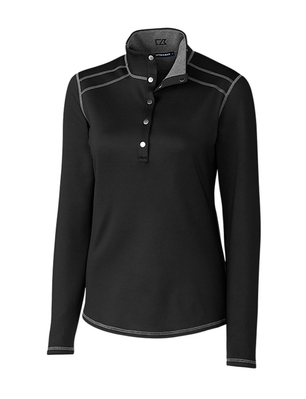 Cutter & Buck Ladies Long Sleeve Evergreen Reversible Overknit - Image 2