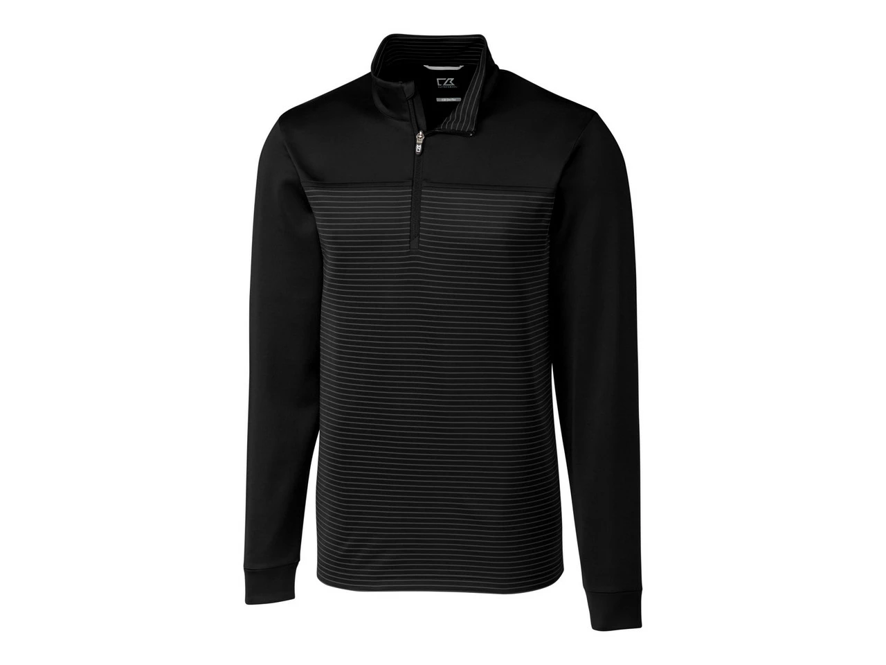 Cutter & Buck Traverse Stripe Half Zip - Image 2