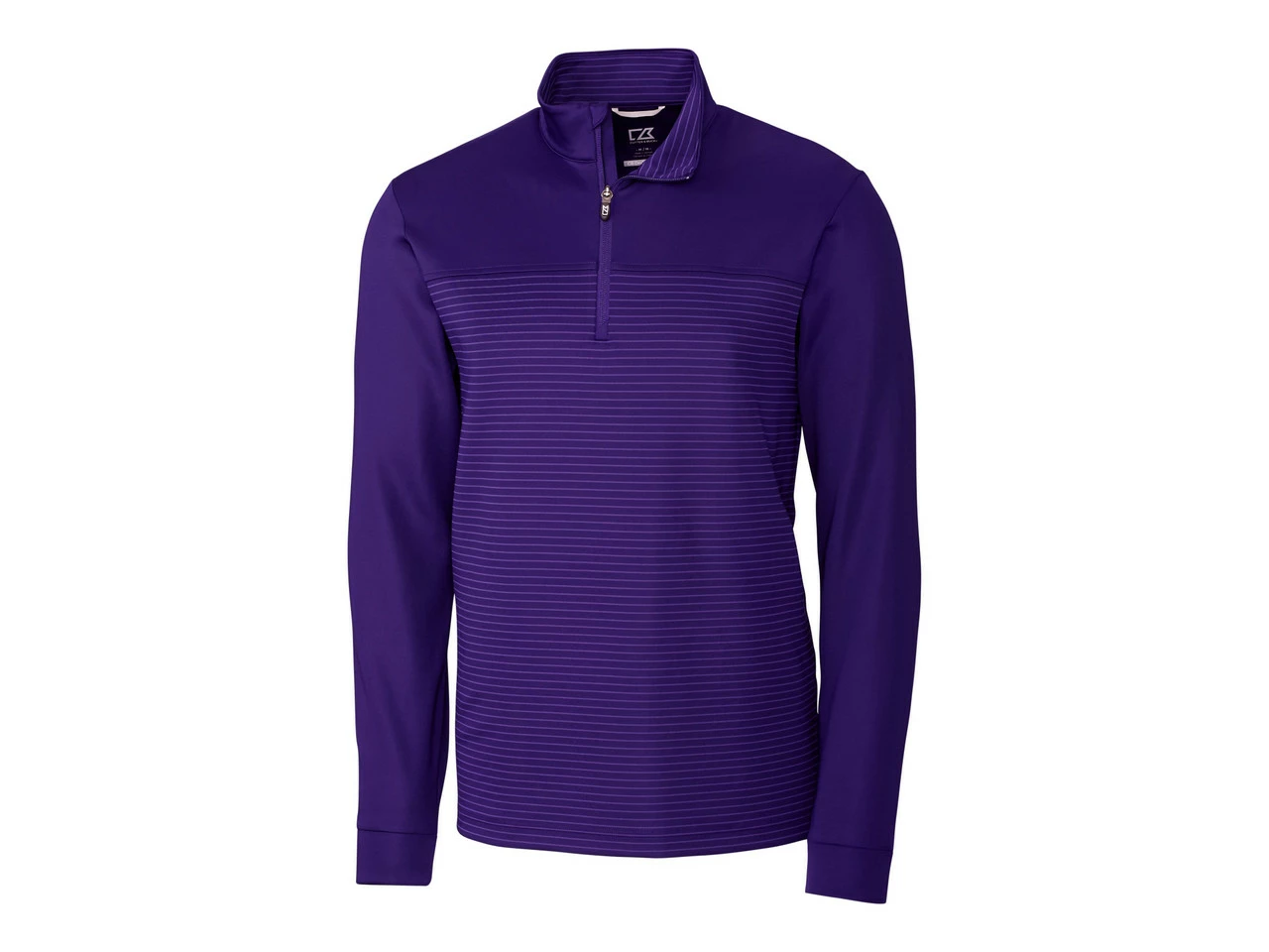 Cutter & Buck Traverse Stripe Half Zip - Image 3