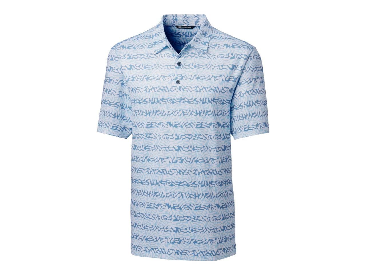 Cutter & Buck Vine Print Pike Polo - Image 3