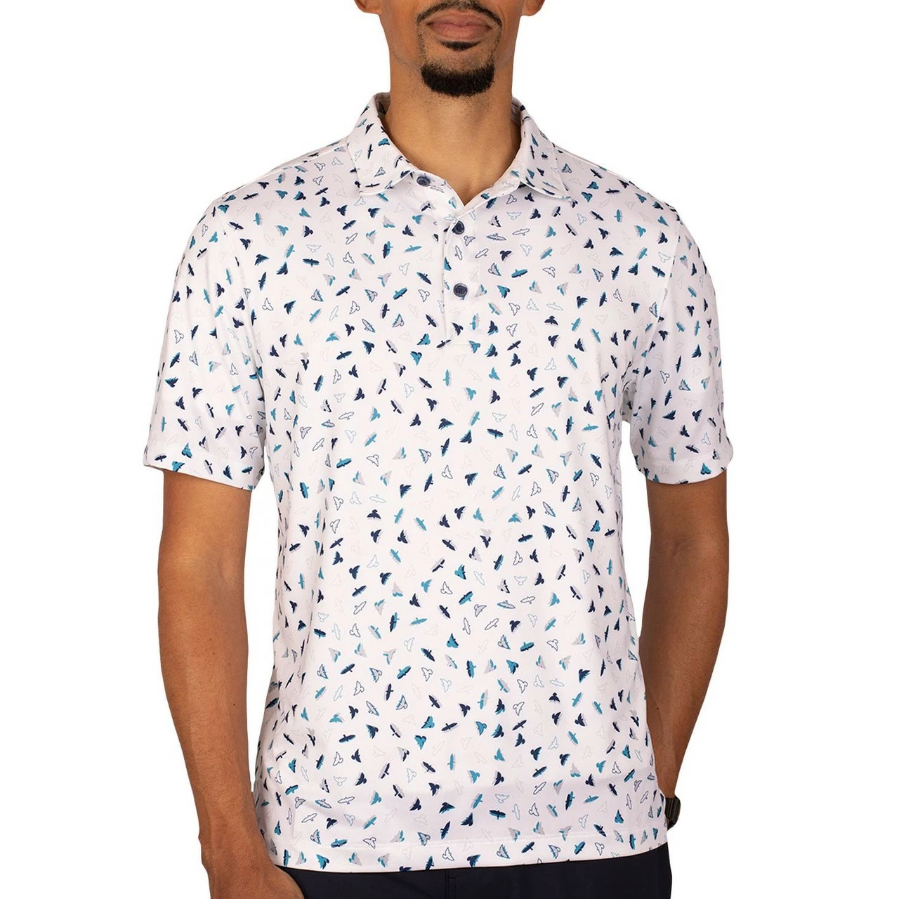 Cutter & Buck Pike Pandion Print Polo