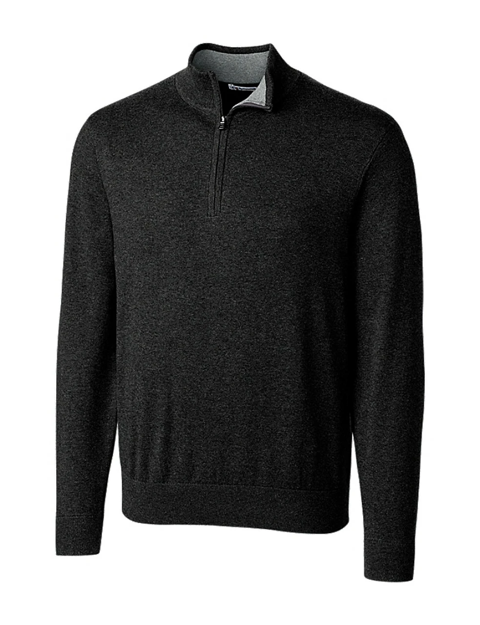 Cutter & Buck Lakemont Tri-Blend Quarter Zip Sweater - Image 2