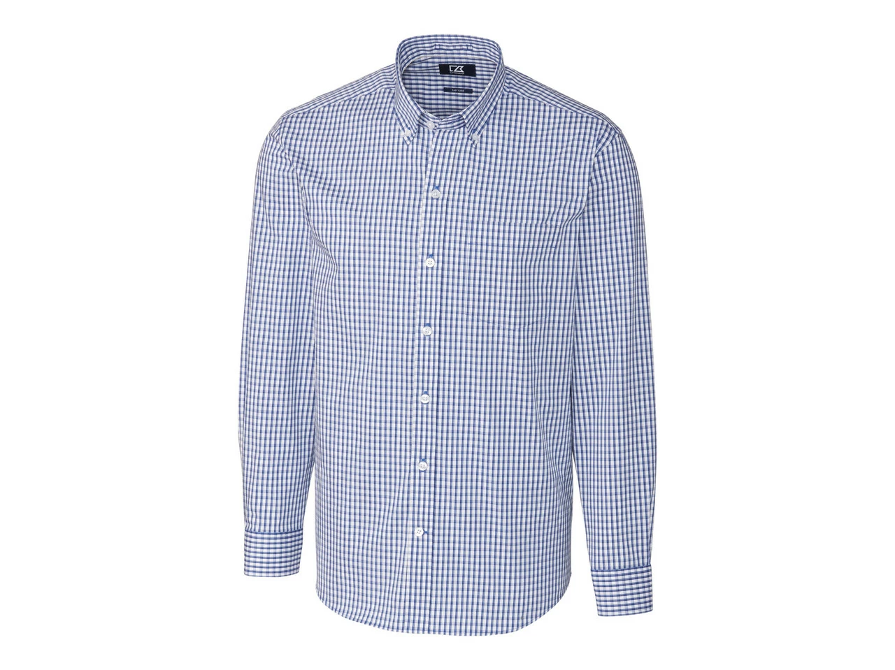 Cutter & Buck Long Sleeve Stretch Gingham - Big & Tall - Image 4