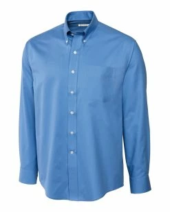 Cutter & Buck Long Sleeve Epic Easy Care Fine Twill - Big & Tall