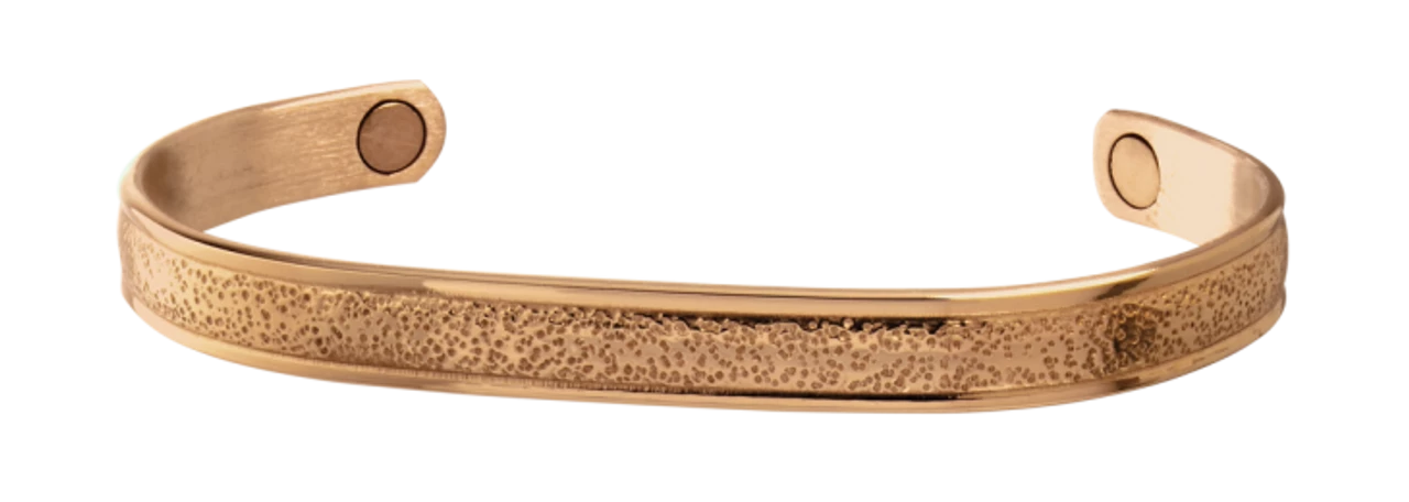Sabona Pebbled Copper Magnetic Wristband