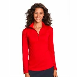 Cutter & Buck Ladies Williams Half Zip Pullover