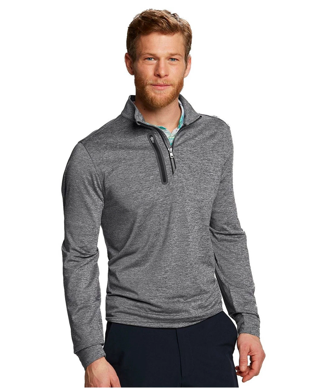 Cutter & Buck Stealth Half Zip - Image 2