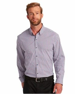 Cutter & Buck Soar Mini Check Shirt