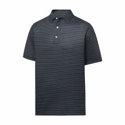 FootJoy Golf FootJoy ProDry Performance Stretch Lisle Pinstripe Polo