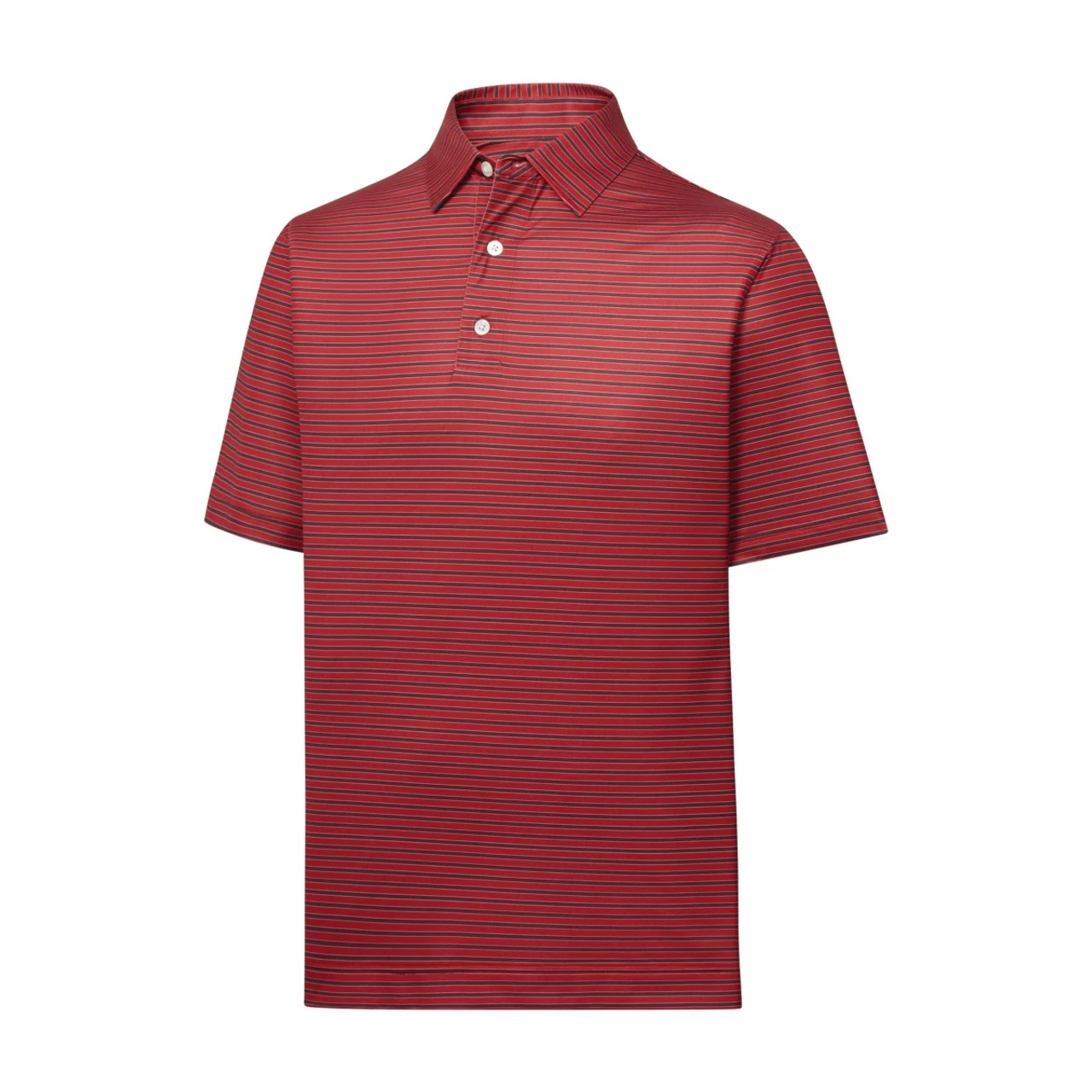 FootJoy Golf FootJoy ProDry Performance Stretch Lisle Pinstripe Polo - Image 3