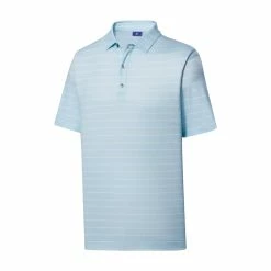 FootJoy Golf FootJoy DriRelease Open Stripe Jersey Self Collar Athletic Fit Polo