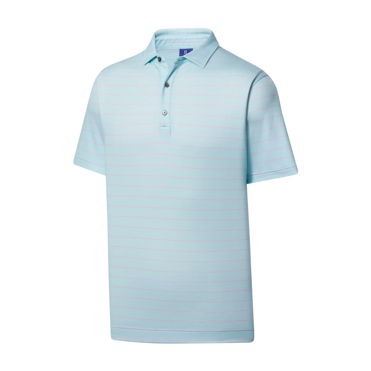 FootJoy Golf FootJoy DriRelease Open Stripe Jersey Self Collar Athletic Fit Polo - Image 6